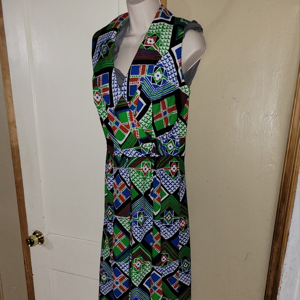 Gorgeous Vintage 70s Maxi Dress